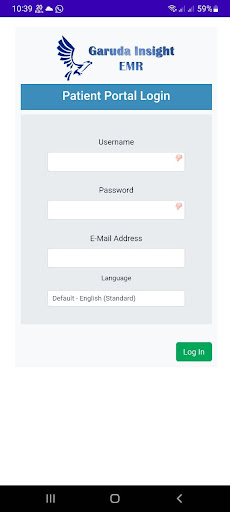 Android application Garuda Insight EMR screenshort