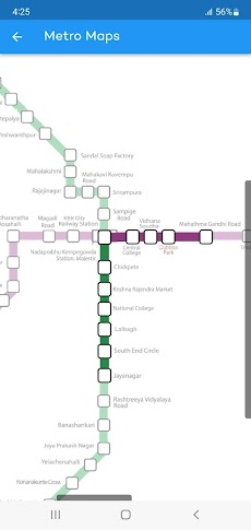 Bangalore Metro Route Map Fareのおすすめ画像3