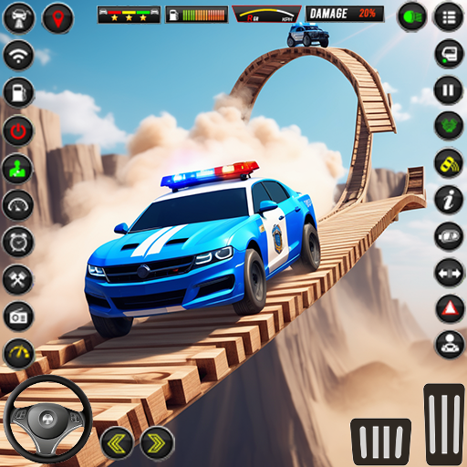 Car Games: Stunts Car Racing  Icon