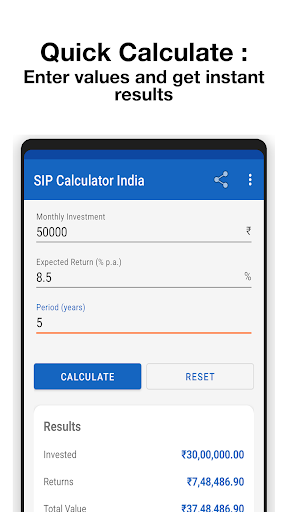 SIP Calculator screenshot 2