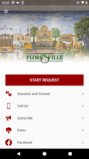 Android application My Floresville screenshort