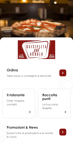 Android application QuisiPizza screenshort