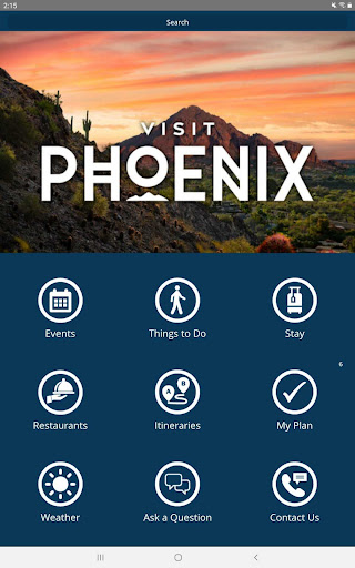 Screenshot of Visit Phoenix