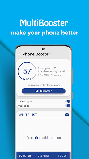Phone Booster Pro – Force Stop screen 1