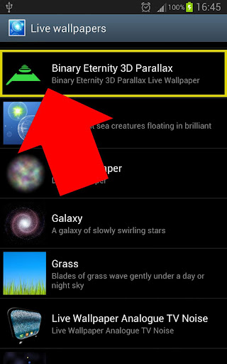 Binary Eternity 3D Parallax HD