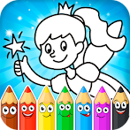 Princess coloring.