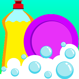 Icon image dish washing cleaning game