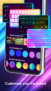 Neon LED Keyboard: RGB & Emoji 18