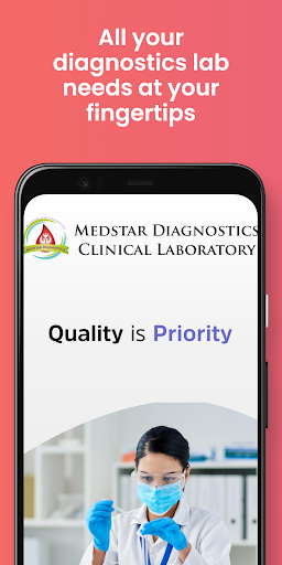 Android application Medstar Diagnostics screenshort