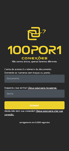 Android application 100por1 screenshort