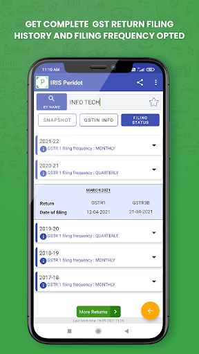 GSTIN Search : IRIS Peridot Screen 3