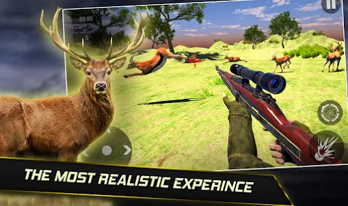 Deer Hunting Sniper Shooting Game Hero 2020 3D
