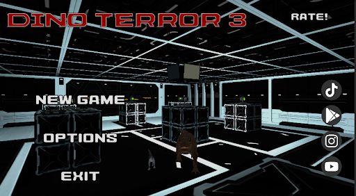 Android application Dino Terror 3: Jurassic Escape screenshort