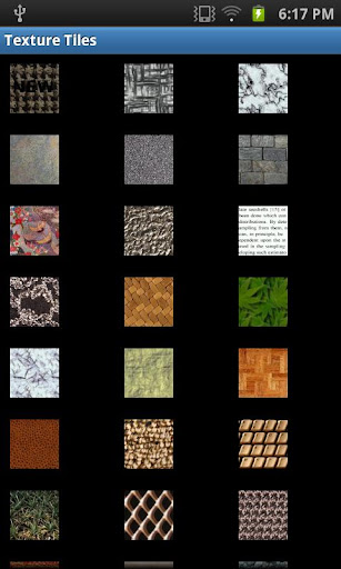 Texture Tiles Screen 2