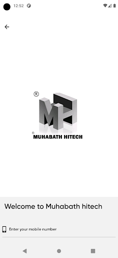 Android application Muhabath hitech screenshort