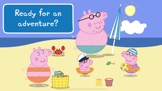 Peppa Pig: Captura de tela de aventuras de férias