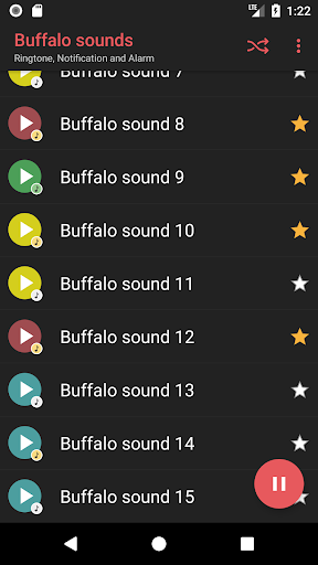 Buffalo and Bison sounds Screen 3