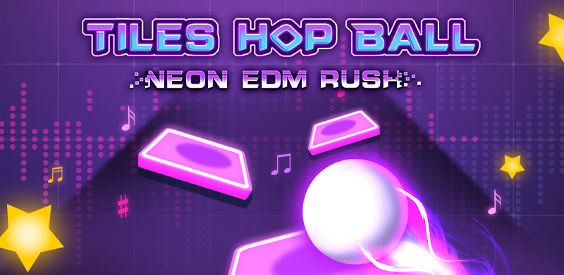 Tiles Hop Ball - Neon EDM Rush