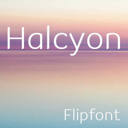 ZF Halcyon™ Latin Flipfont 1.0 Icon