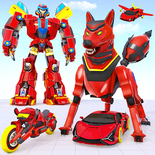 Fox Robot Transform Bike Game MOD APK (Unlimited Money) Download 1