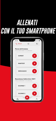 Android application Strength and Conditioning PT screenshort