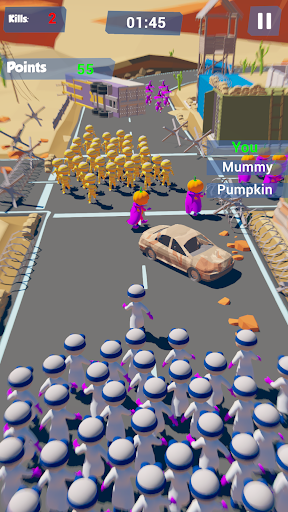 Android application Monsters Crowd: Fun Run Games screenshort