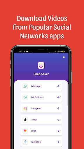 Android application Status Video Downloader- 2023 screenshort