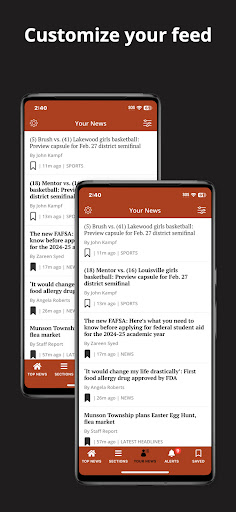 The News-Herald for Android Screen 3