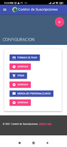 Imágen 4 Control de Suscripciones android