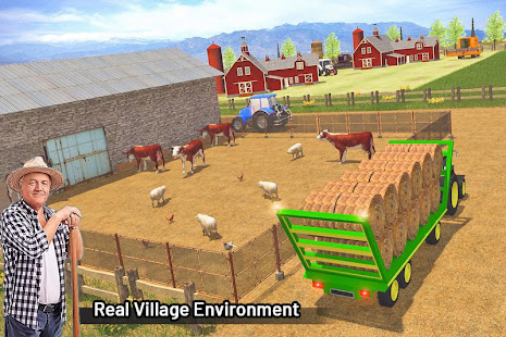 Modern Farming Simulation: Tractor & Drone Farming screenshots 9
