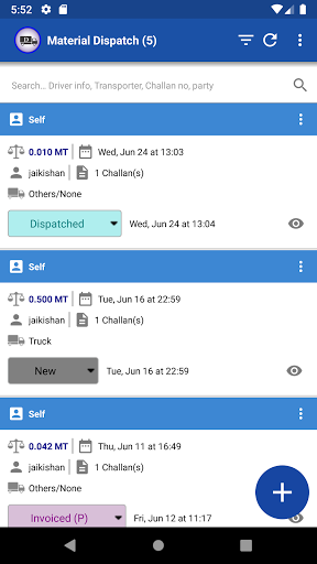 Dispatch Screen 2