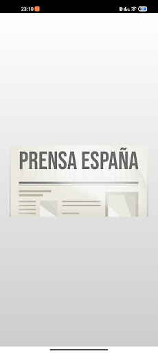 Android application Prensa España screenshort