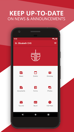 Android application St. Elizabeth CHS screenshort