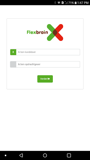 Android application Flexbrain screenshort