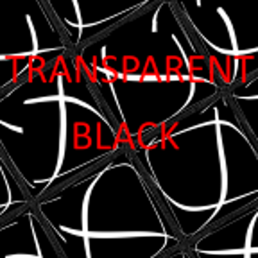 Transparent Black - CM13 Theme 2.5 Icon