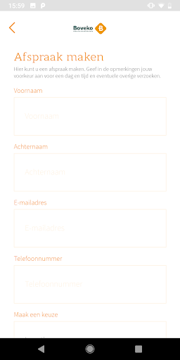 Boveko Bedrijfsverzekeringen Screen 3
