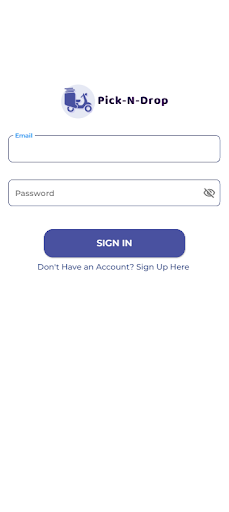 Android application Pick-N-Drop screenshort