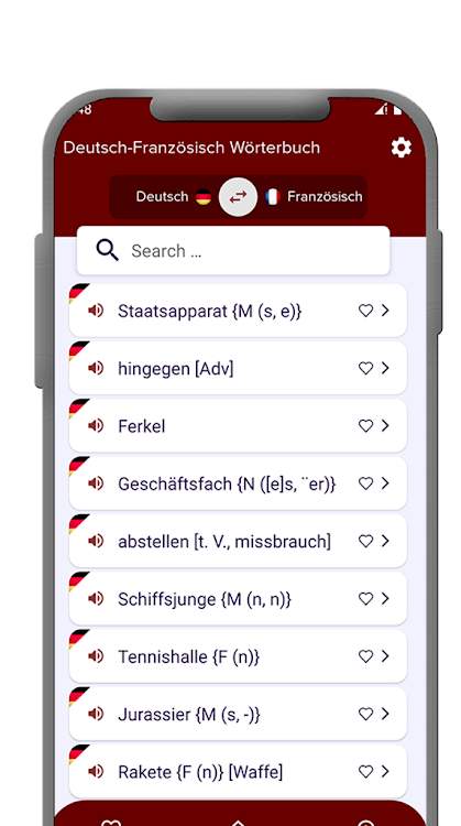 Deutsch-Französisch Wörterbuch - 1.2 - (Android)