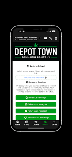 Depot Town Cannabis Co. Screen 2