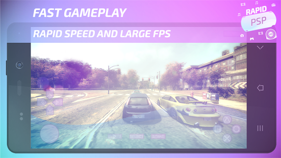 Rapid PSP Emulator for PSP Games 4.0 Screenshots 1