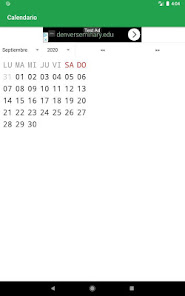Imágen 9 Calendario - Meses y semanas d android