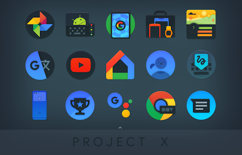 Project X Icon Pack Tangkapan layar