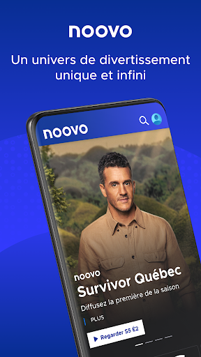 Android application Noovo screenshort