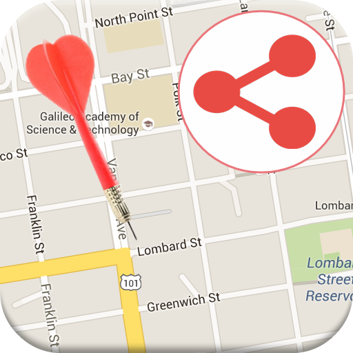 Share My Location: GPS Tracker  Icon
