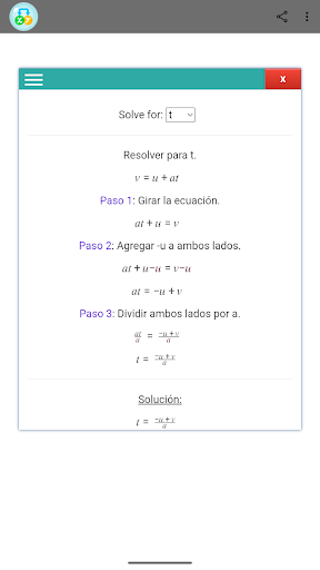 Calculadora de Despejes