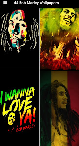 Captura de Pantalla 5 Bob Marley Reggae Wallpapers android