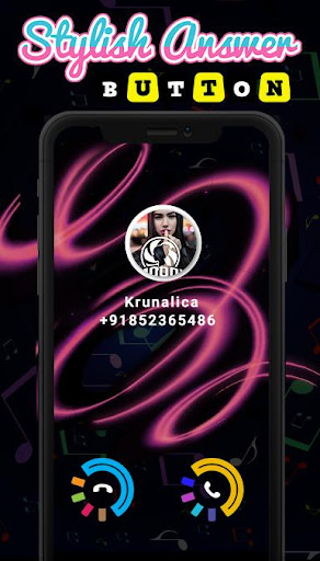 Color Caller Screen  HD Call Flash Themes