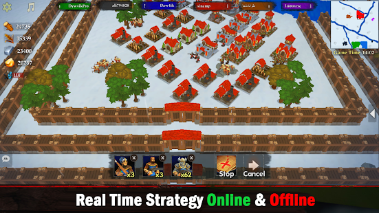 War of Kings : Strategy war ga Screenshot