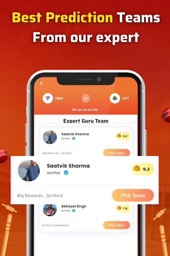 Fantasy Team 11 - Prediction Screenshot 2 - AppWisp.com