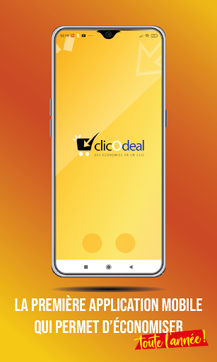 Android application Clicodeal screenshort